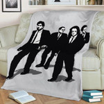 Reservoir Groomsmen Fleece Blanket Gift For Fan, Premium Comfy Sofa Throw Blanket Gift