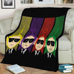 Reservoir Tubbies Fleece Blanket Gift For Fan, Premium Comfy Sofa Throw Blanket Gift
