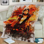 Resident Evil movie Fleece Blanket Gift For Fan, Premium Comfy Sofa Throw Blanket Gift