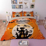 Halloween Horro Pumpkin Ghost 18 Duvet Quilt Bedding Set 