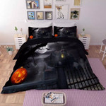 Halloween Horro Pumpkin Ghost 19 Duvet Quilt Bedding Set 