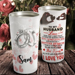 Personalized To My Husband Lasts To Be With You  Gift for lover Day Travel Tumbler All Over Print 
