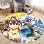 Sword Art Online Anime 11 Round Rug Living Room And Bed Room Rug Gift Us Decor