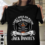 I can't walk on water but i can stagger on jack daniel's T Shirt Hoodie Sweater