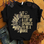 It takes a lot of sparkle to be a hurse leopard T Shirt Hoodie Sweater