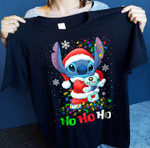 Stitch merry christmas ho ho ho T Shirt Hoodie Sweater