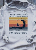Vintage I'm surfing T Shirt Hoodie Sweater