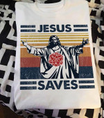 Vintage Jesus saves 1 T Shirt Hoodie Sweater