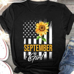 Birthday September girl T Shirt Hoodie Sweater