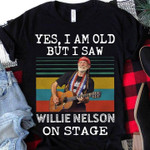 Willie Nelson singer on stage T Shirt Hoodie Sweater