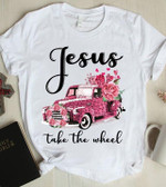Car and flowers jesus take the wheel T shirt hoodie sweater