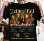 Jethro Tull band 47th anniversary signature T Shirt Hoodie Sweater