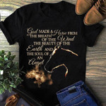 Horse god made a horse from the breath of the wind the beauty of the earth and the soul of an angel T Shirt Hoodie Sweater
