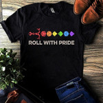 LGBT pride parade roll with pride T Shirt Hoodie Sweater