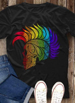 LGBT pride parade skull T Shirt Hoodie Sweater