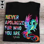 Phoenix never apologize for who you are T Shirt Hoodie Sweater