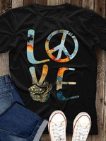 Love peace hand T Shirt Hoodie Sweater