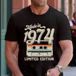 Made in 1974 T Shirt Hoodie Sweater