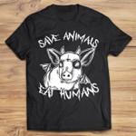 Pig save animals eat humans T Shirt Hoodie Sweater