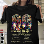 60 years of the beatles 1960 2020 thank you for the memories T Shirt Hoodie Sweater