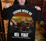 Drums legends never die neul pearr 1952 2020 thank you for the music and memories T Shirt Hoodie Sweater
