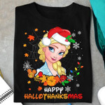 Elsa  merry chritsmas happy hallothanksmas T Shirt Hoodie Sweater