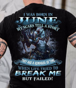 Dragon i was born in june my scars tell a story they are a reminder of time when life tried to break me but failed T shirt hoodie sweater