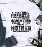 A rare disease doesn't come with a manual it comes with a mother T Shirt Hoodie Sweater