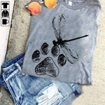Dog paw dragonfly T Shirt Hoodie Sweater