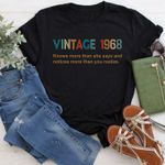 Vintage 1968 knows more than she says and notices more than you realize T shirt hoodie sweater