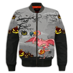Halloween flamingo 10 3D T Shirt Sweatshirt Zip Hoodie Bomber