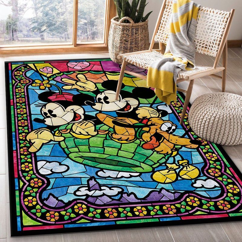 Disney Mickey Mouse Vi Area Rug Living, Mickey Mouse Area Rug