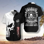 Trucker Proud Skull Hawaiian Shirt