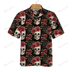 Skull Rose Vintage Hawaiian Shirt