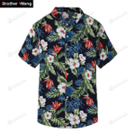Summer New Men'S Short Sleeve Shirt Fashion Casual Hawaiian Shirt