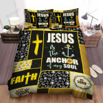 Jesus Is The Anchor Sunflower Bed Sheets Spread Duvet Cover Bedding Sets