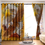 Freedom Eagle Blackout Thermal Grommet Window Curtains