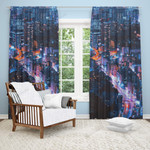Cityscape Blackout Thermal Grommet Window Curtains
