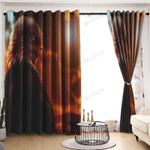 Eagle Fire Blackout Thermal Grommet Window Curtains