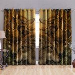 Wolves Blackout Thermal Grommet Window Curtains