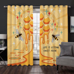 Life Is Getting Sweet Again Blackout Thermal Grommet Window Curtains