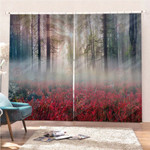 Alpine Poppies In The Carpathians Blackout Thermal Grommet Window Curtains