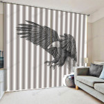Flying Eagle Blackout Thermal Grommet Window Curtains