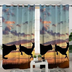 Wild Animal Blackout Thermal Grommet Window Curtains