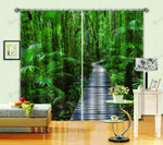 Deep Forest Blackout Thermal Grommet Window Curtains