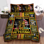 Vietnam Veteran I Walked The Walk Bed Sheets Spread Duvet Cover Bedding Sets