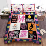 Basketball Girl Sweat Dries Blood Clots Bed Sheets Spread Duvet Cover Bedding Sets