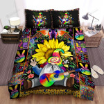 Hippie Gnome Bed Sheets Spread Duvet Cover Bedding Sets