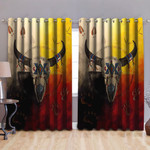Native American Buffalo Blackout Thermal Grommet Window Curtains