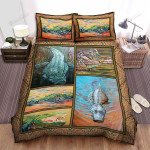 Alligator Swims In The Swamp Bed Sheets Spread Duvet Cover Bedding Sets